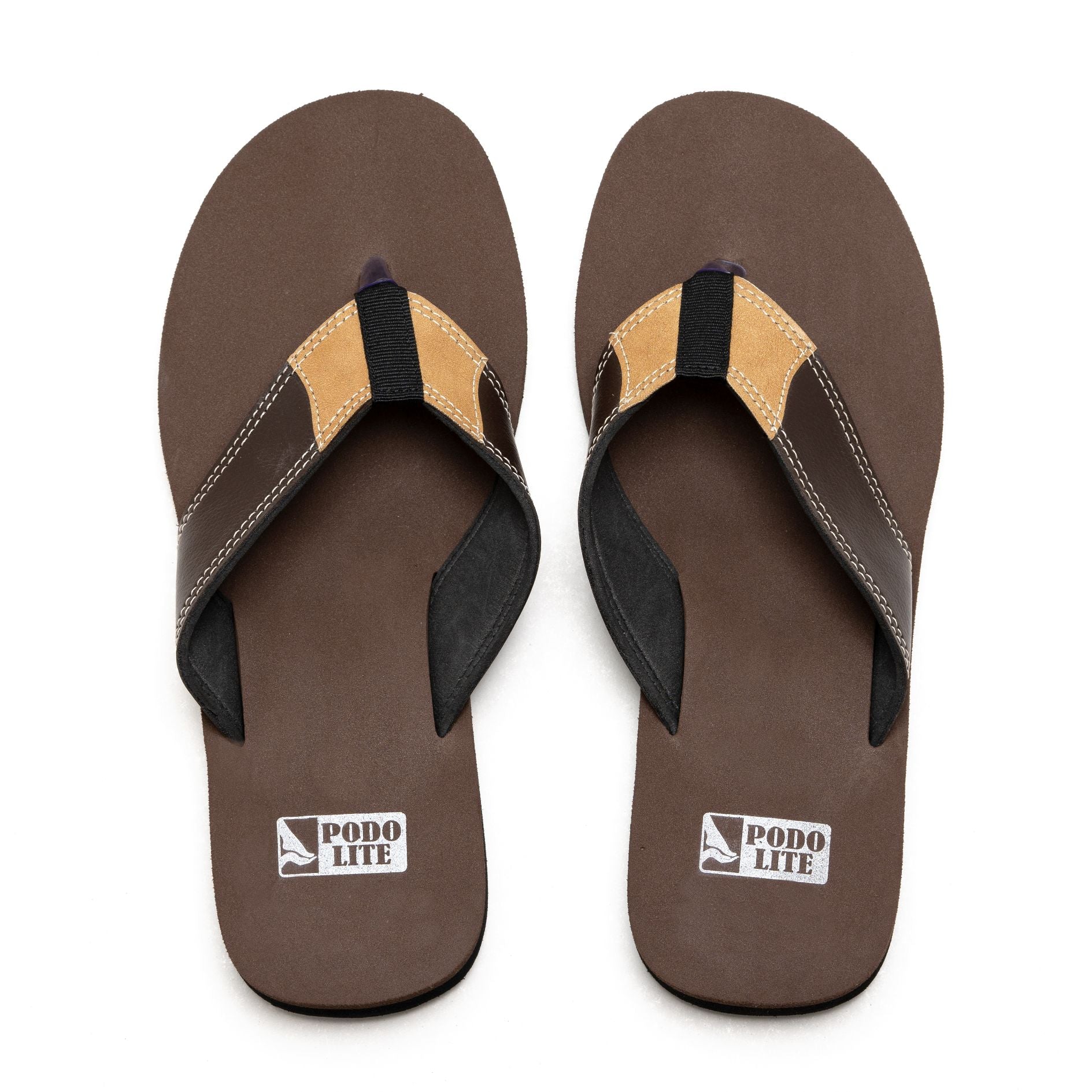 Coolers Casual (Brown) Slippers For Mens K2-01 By Liberty